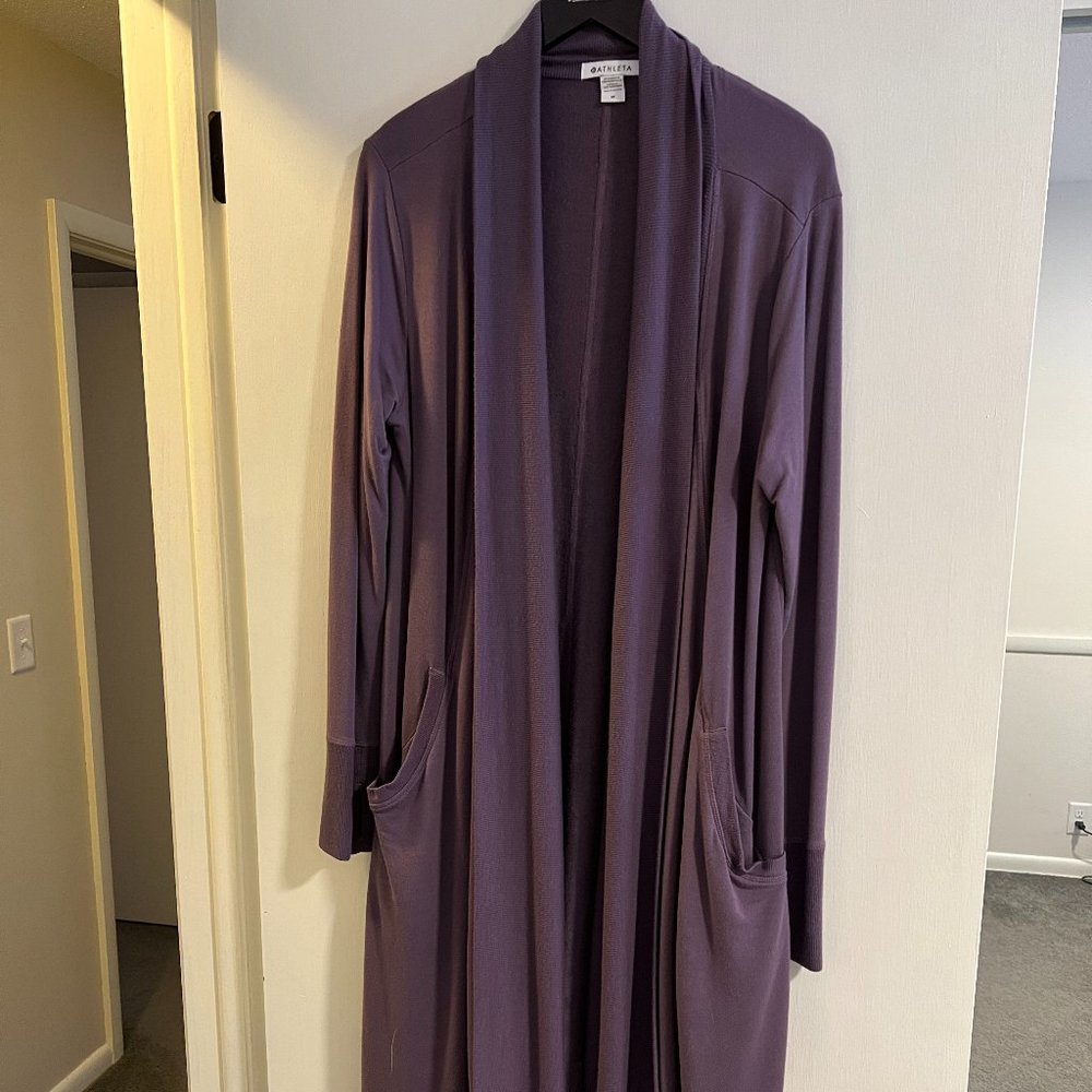 Athleta Pranayama Long Wrap Dark Sky Violet